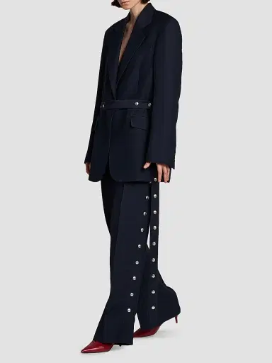 Stella McCartney Women's Tailored Snapped Pants | Thumbnail 2 Stella McCartney Women's Tailored Snapped Pants | Thumbnail 2