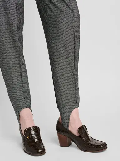 Stella McCartney Women's Twill Stirrup Pants | Thumbnail 5 Stella McCartney Women's Twill Stirrup Pants | Thumbnail 5