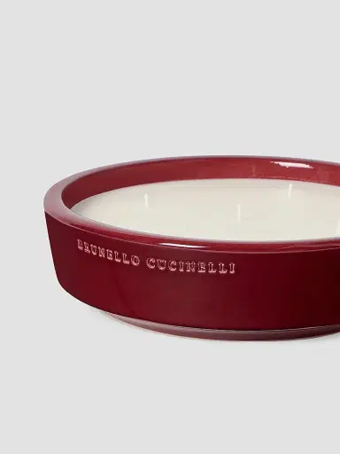 Brunello Cucinelli Extra Large Scented Candle in Ceramic Vessel | Thumbnail 3