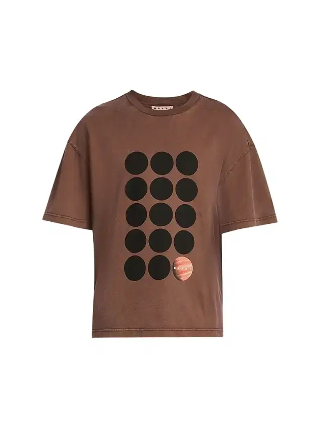 Marni Men's Cotton Crewneck T-Shirt