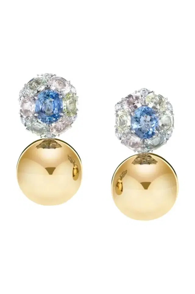VRAM Blue Sapphire Eon Earrings
