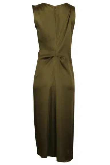 Victoria Beckham Draped Tailored Midi Dress | Thumbnail 2 Victoria Beckham Draped Tailored Midi Dress | Thumbnail 2