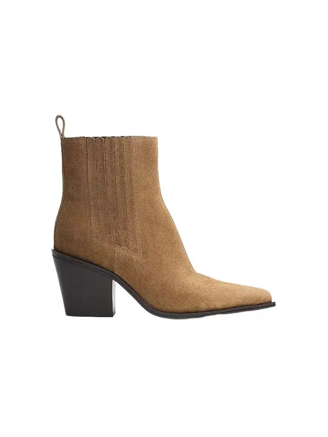rag & bone Women's Newbury 75MM Suede Chelsea Boots