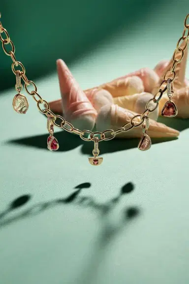 CLARA CHEHAB Ruby Diamond Liberté Charm | Thumbnail 3