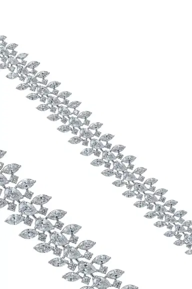 ARZANO Diamond Multi-Shape Triple Row Bracelet | Thumbnail 1 ARZANO Diamond Multi-Shape Triple Row Bracelet | Thumbnail 1