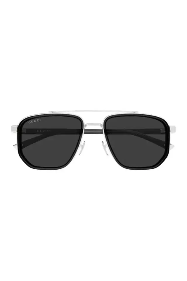 Gucci Geometric Navigator Sunglasses