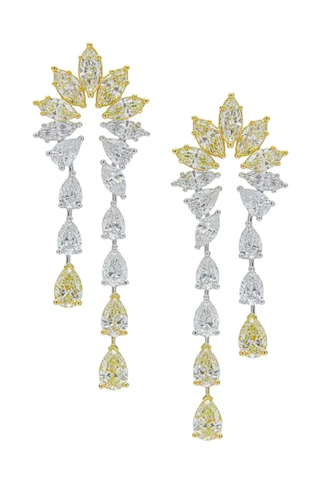 ARZANO Diamond Drop Earrrings