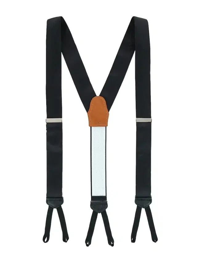 Trafalgar Men's Monte Bello Interlocked Silk Suspenders