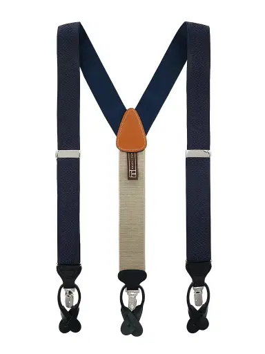 Trafalgar Men's Classic Convertible Brace Suspenders | Thumbnail 1