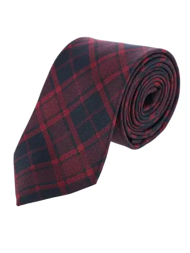 Trafalgar Men Holiday Kincade Plaid Tie | Thumbnail 2