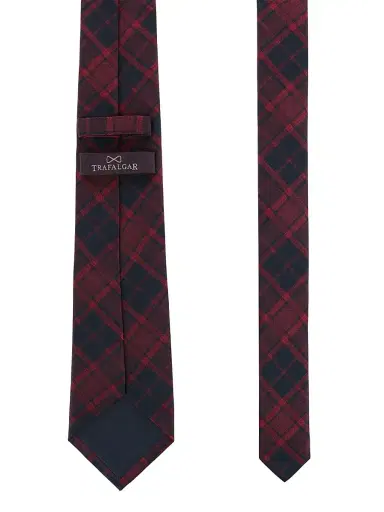 Trafalgar Men Holiday Kincade Plaid Tie | Thumbnail 3