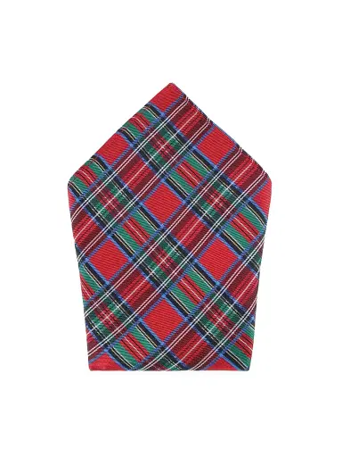 Trafalgar Men's Holiday Nicholas Pocket Square | Thumbnail 3