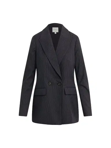 Favorite Daughter Women's The Suits You Pinstripe Blazer | Thumbnail 1