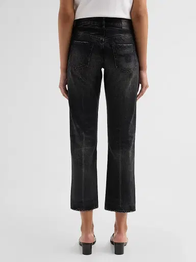 R13 Women's Romeo Slim Crop Jeans | Thumbnail 3