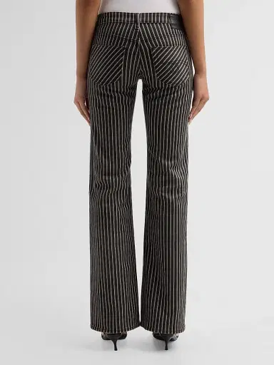 R13 Women's Boy Flare Striped Jeans | Thumbnail 3 R13 Women's Boy Flare Striped Jeans | Thumbnail 3
