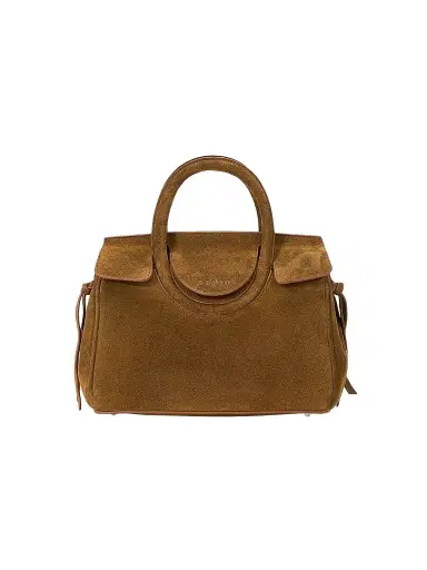 Staud Women's Maude Mini Suede Carryall Bag | Thumbnail 1 Staud Women's Maude Mini Suede Carryall Bag | Thumbnail 1