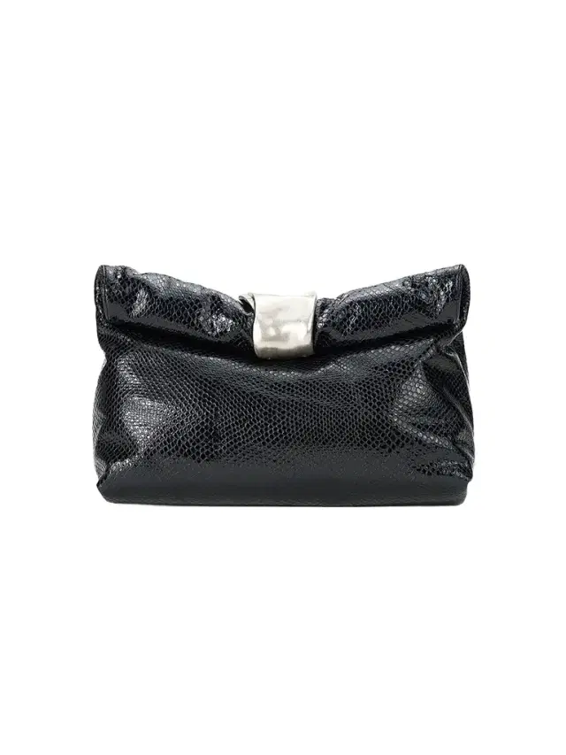Staud Women's Cuff Snake-Embossed Leather Clutch