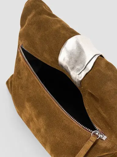 Staud Women's Cuff Suede Clutch | Thumbnail 4