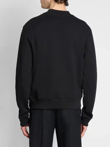 Dries Van Noten Men's Haffy Logo Cotton Sweatshirt | Thumbnail 3