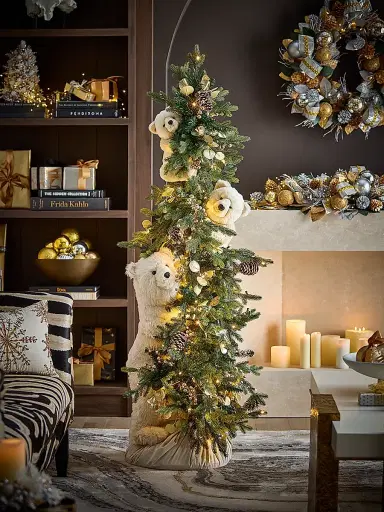 Ditz Designs By The Hen House 6' All That Sparkles Polar Play Artificial Christmas Tree | Thumbnail 1 Ditz Designs By The Hen House 6' All That Sparkles Polar Play Artificial Christmas Tree | Thumbnail 1