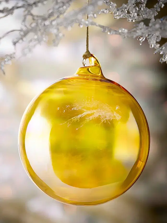 Jim Marvin Bottle Glass Ball Ornament