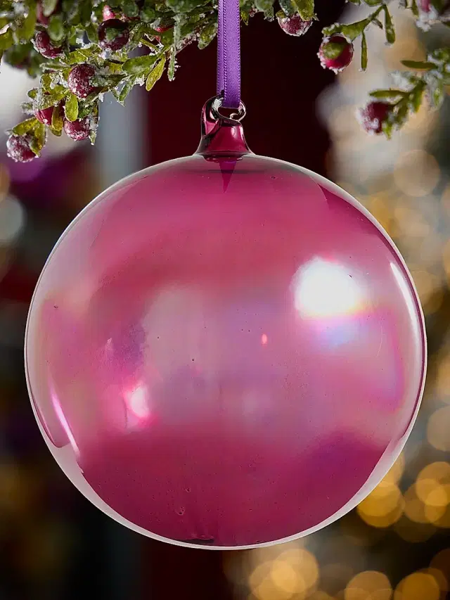 Jim Marvin Bottle Glass Ball Ornament