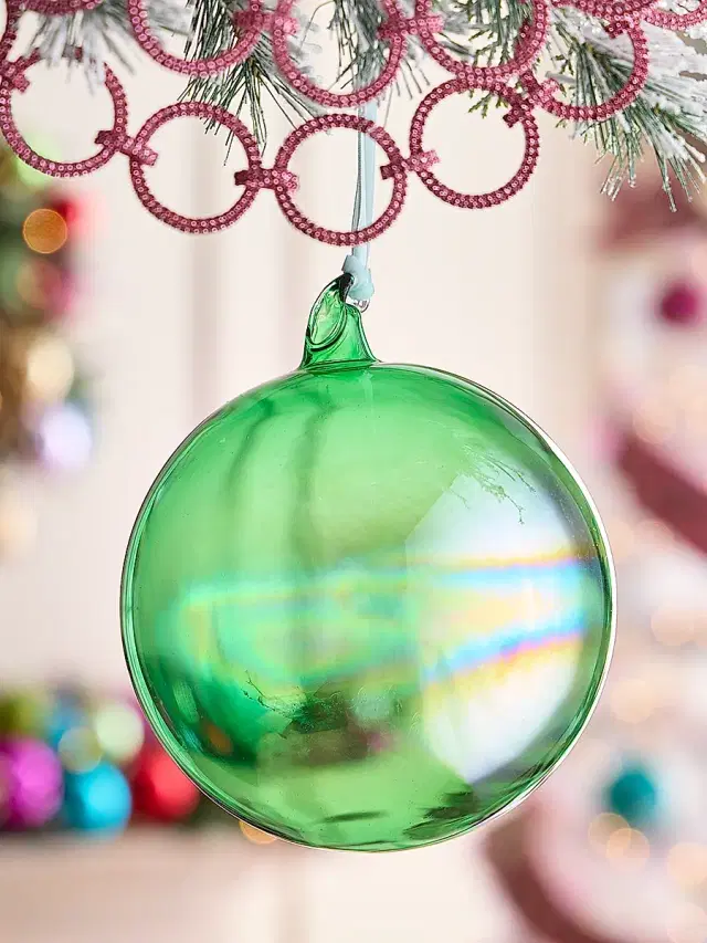 Jim Marvin Bottle Glass Ball Ornament