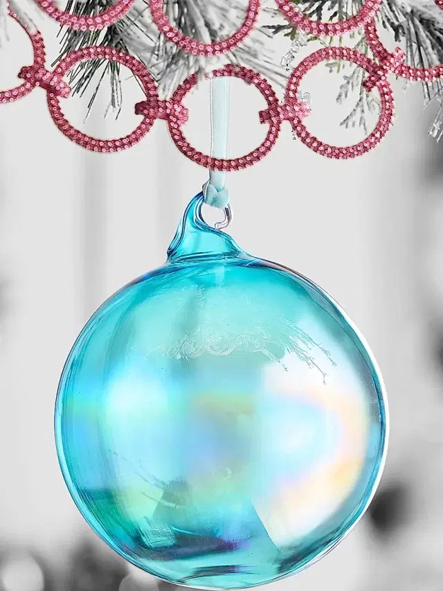 Jim Marvin Bottle Glass Ball Ornament