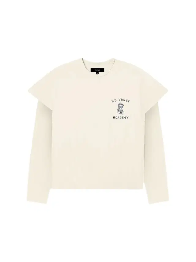Purple Brand Men's Graphic Layered Long-Sleeve Shirt