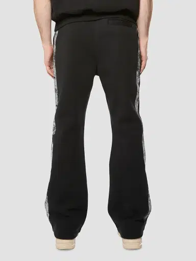 Purple Brand Men's Logo Cotton Fleece Flare Pants | Thumbnail 2