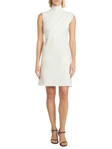 Courrèges Women's Ruched Mini Dress | Thumbnail 2 Courrèges Women's Ruched Mini Dress | Thumbnail 2