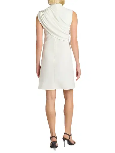 Courrèges Women's Ruched Mini Dress | Thumbnail 5 Courrèges Women's Ruched Mini Dress | Thumbnail 5