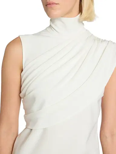 Courrèges Women's Ruched Mini Dress | Thumbnail 6 Courrèges Women's Ruched Mini Dress | Thumbnail 6