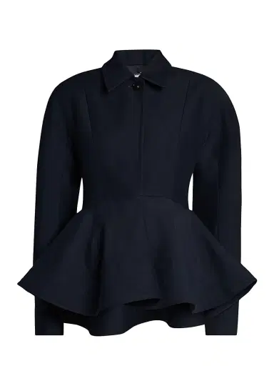 Stella McCartney Women's Wool-Blend Peplum Jacket | Thumbnail 1 Stella McCartney Women's Wool-Blend Peplum Jacket | Thumbnail 1