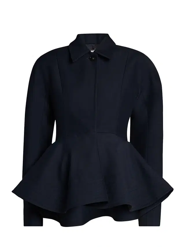 Women's Wool-Blend Peplum Jacket Women's Wool-Blend Peplum Jacket