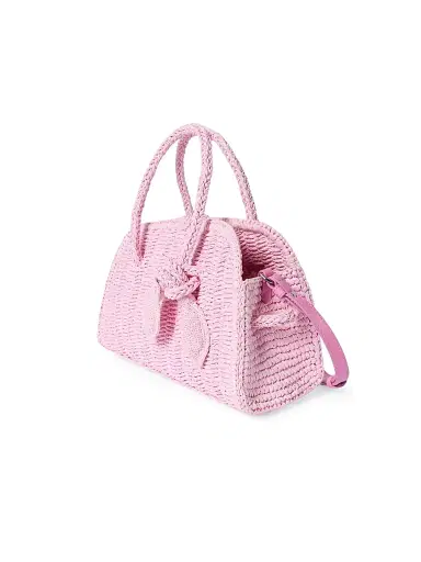 Jacquemus Women's Le Petit Turismo Raffia Bowler | Thumbnail 3 Jacquemus Women's Le Petit Turismo Raffia Bowler | Thumbnail 3