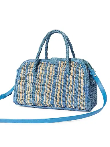 Jacquemus Women's Le Petit Turismo Raffia Tote Bag | Thumbnail 3 Jacquemus Women's Le Petit Turismo Raffia Tote Bag | Thumbnail 3