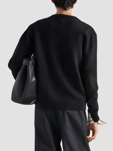 Prada Men's Wool Cardigan | Thumbnail 4