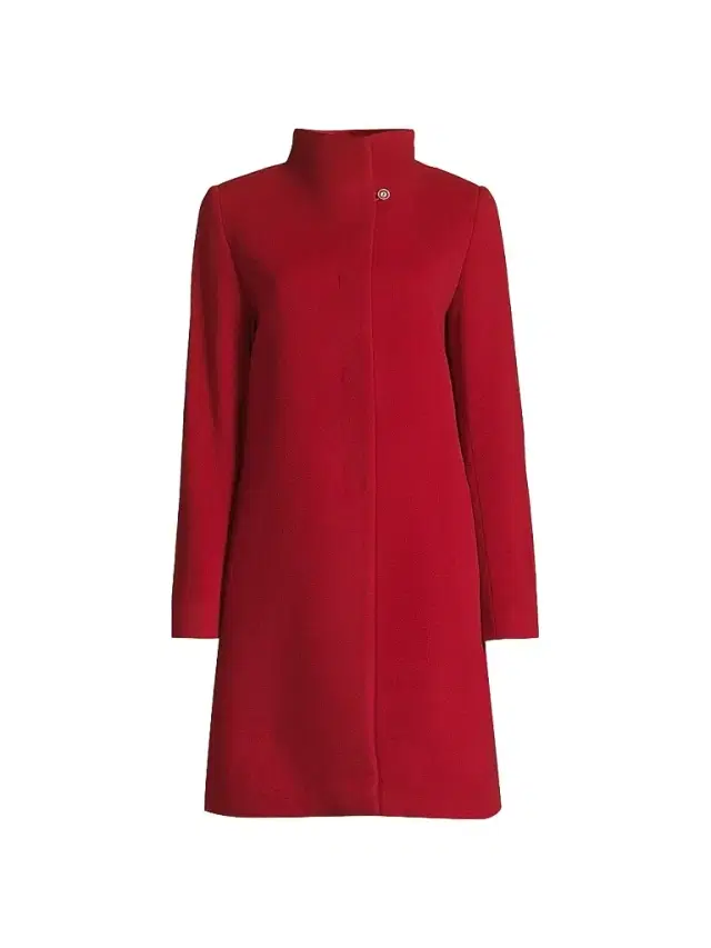 Cinzia Rocca Women's Icons Envelope Collar Mid Length Coat