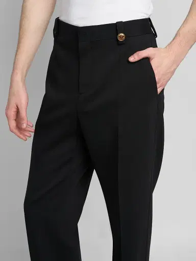 Versace Men's Medusa Stretch-Wool Pants | Thumbnail 5