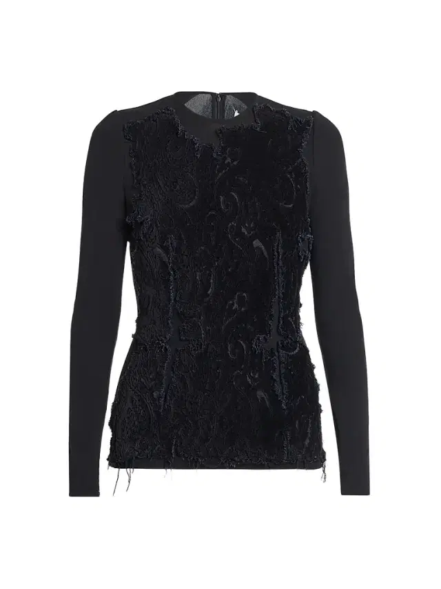 Maison Margiela Women's Tapestry Crewneck Top