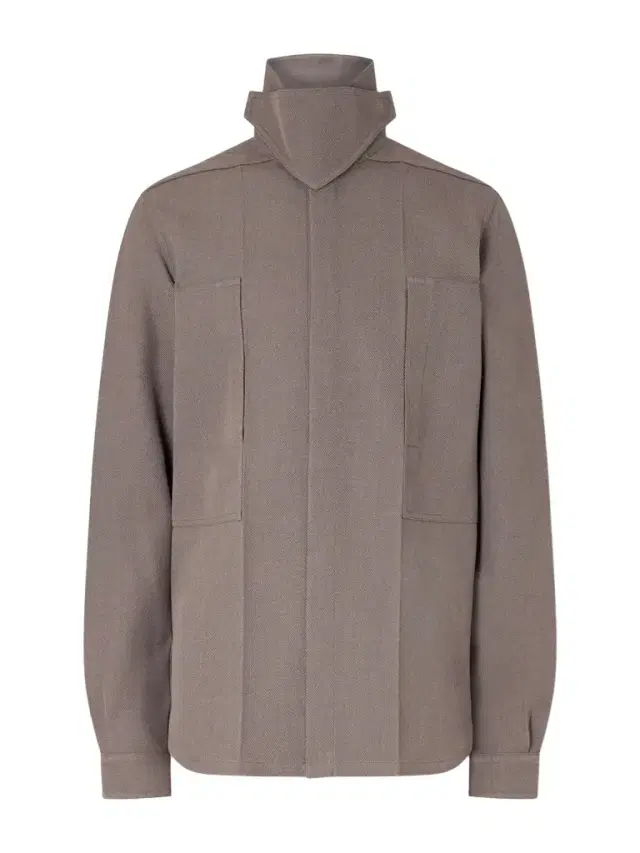 Rick Owens Virgin Wool Drill Overshirt - Men