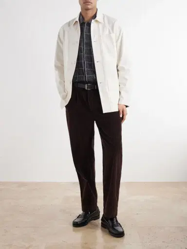 Folk Signal Straight-Leg Cotton-Corduroy Trousers - Men | Thumbnail 2