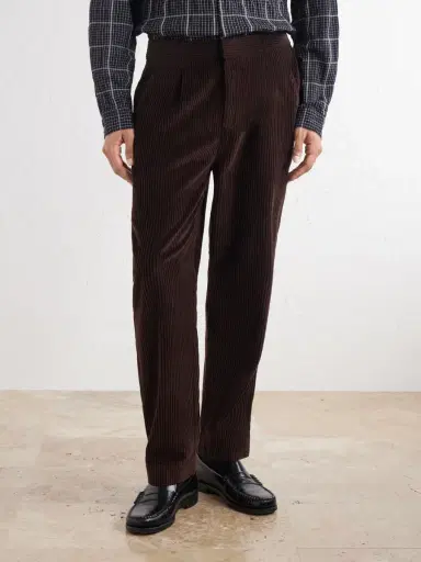Folk Signal Straight-Leg Cotton-Corduroy Trousers - Men | Thumbnail 3