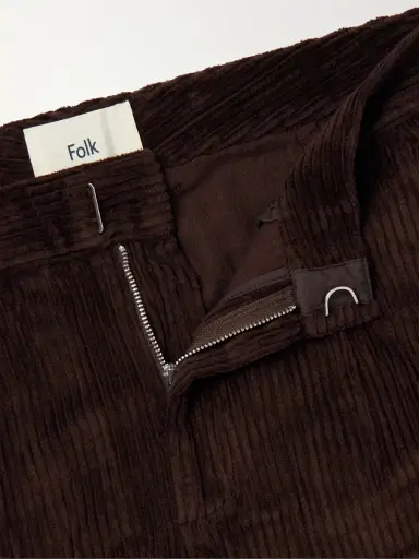 Folk Signal Straight-Leg Cotton-Corduroy Trousers - Men | Thumbnail 6