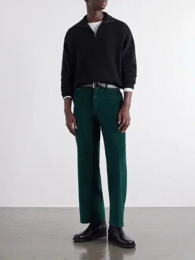 Portuguese Flannel Straight-Leg Cotton-Corduroy Trousers - Men | Thumbnail 2 Portuguese Flannel Straight-Leg Cotton-Corduroy Trousers - Men | Thumbnail 2