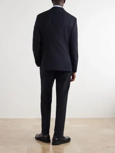 MR P. Slim-Fit Pinstriped Wool-Fresco Blazer - Men | Thumbnail 4