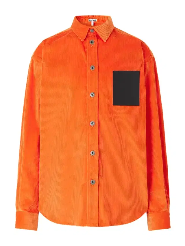 Loewe Leather-Trimmed Cotton-Corduroy Overshirt - Men