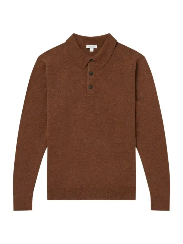 Sunspel Cashmere Polo Shirt - Men