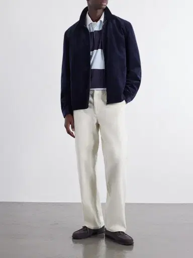 Portuguese Flannel Labura Straight-Leg Cotton-Gabardine Trousers - Men | Thumbnail 2